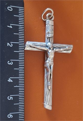 Silver Plate Crucifix