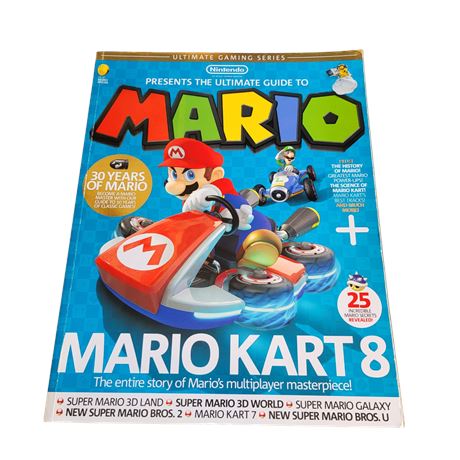 2014 Nintendo Presents the Ultimate Guide to Mario magbook 30 Years GC