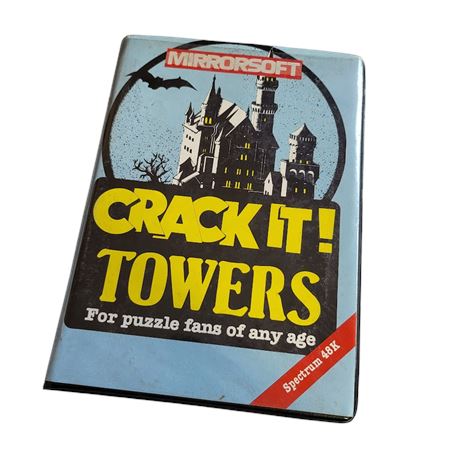 1985 ZX Spectrum Crack It! Towers puzzle game Mirrorsoft 48k GC