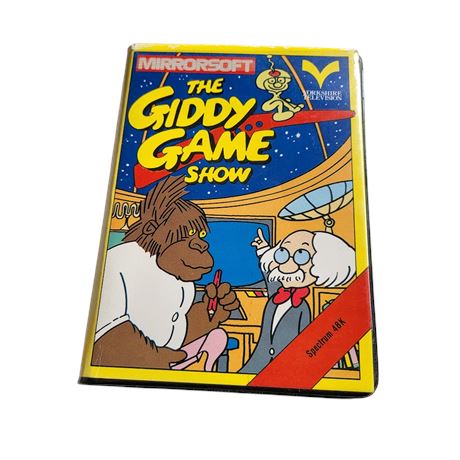 1985 ZX Spectrum The Giddy Game Show game Mirrorsoft 48k GC