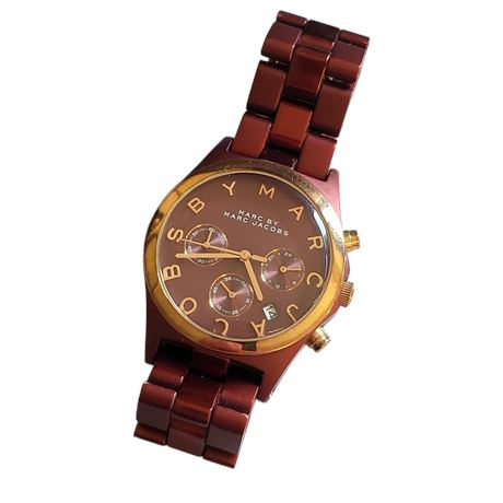 Marc Jacobs calendar wristwatch quartz movement GC