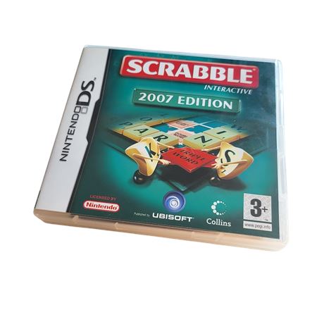 PAL Scrabble Interactive 2007 Edition Nintendo DS game complete Ubisoft VGC