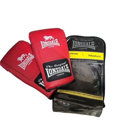 Original Lonsdale London excercise mitts / boxing gloves Medium VGC