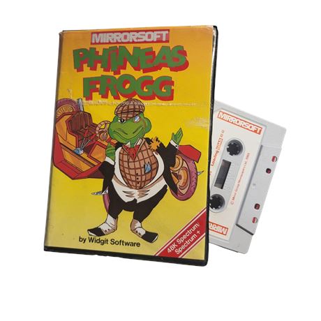 1985 ZX Spectrum Phineas Frogg game Mirrorsoft Cassette GC
