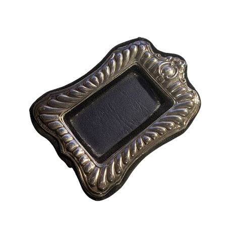 Vintage 1987 Hallmarked Sterling Silver .925 miniature photo frame by KFLd