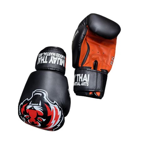Original Tiger Muay Thai TIGER mitts / boxing / training gloves 12oz VGC