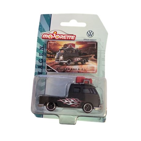 2024 Majorette VW VOLKSWAGEN T1 Van 243F-1 Black Diecast Model 1:64 NEW(OS)