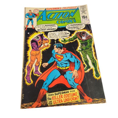 1969 Action Comics Superman & The Legion of Super Heroes #383 15c FC