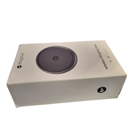 Mophie wireless charging base / pad + UK plug 7.5 watt boxed VGC