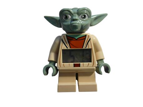 2010 LEGO Star Wars Yoda digital alarm clock jedi LCD GC