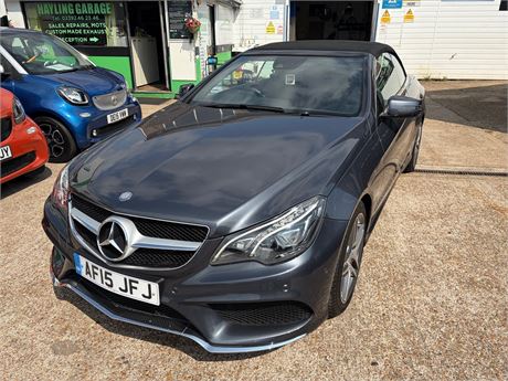 2015 Mercedes-Benz E Class 2.1 E250 CDI AMG Line Cabriolet 2dr Diesel G-Tronic