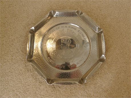 ANTIQUE MAY 1937 KING EDWARD VIII CORONATION BEER TRAY