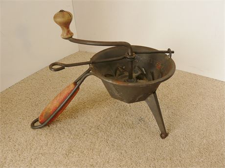 VINTAGE FRENCH MOULINETTE FOOD MINCER