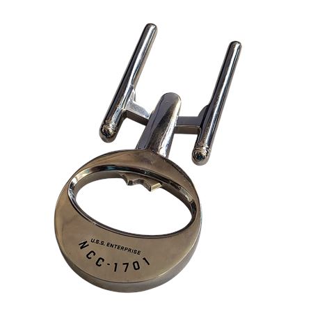 Official 2002 Star Trek U.S.S Enterprise Heavy Bottle Opener NCC-1701 GC