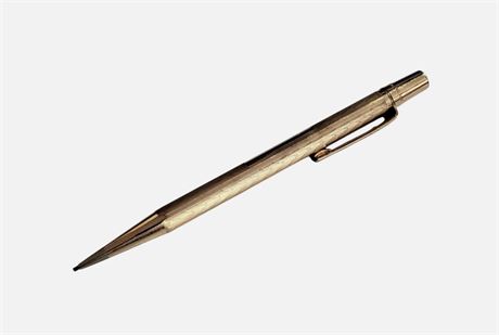 Vintage YARD-O-LED Rolled Gold Mechanical Art Deco Propelling Pencil England GC